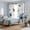 Cream, variant on Boho Floral Blackout Curtains 84 Inch Long 2 Panels Set, Navy Blue and Gold Flower Cute Black Out Patterned Printed Window Curtain for Bedroom Living Room, Grommet Window Drapes 84x42in