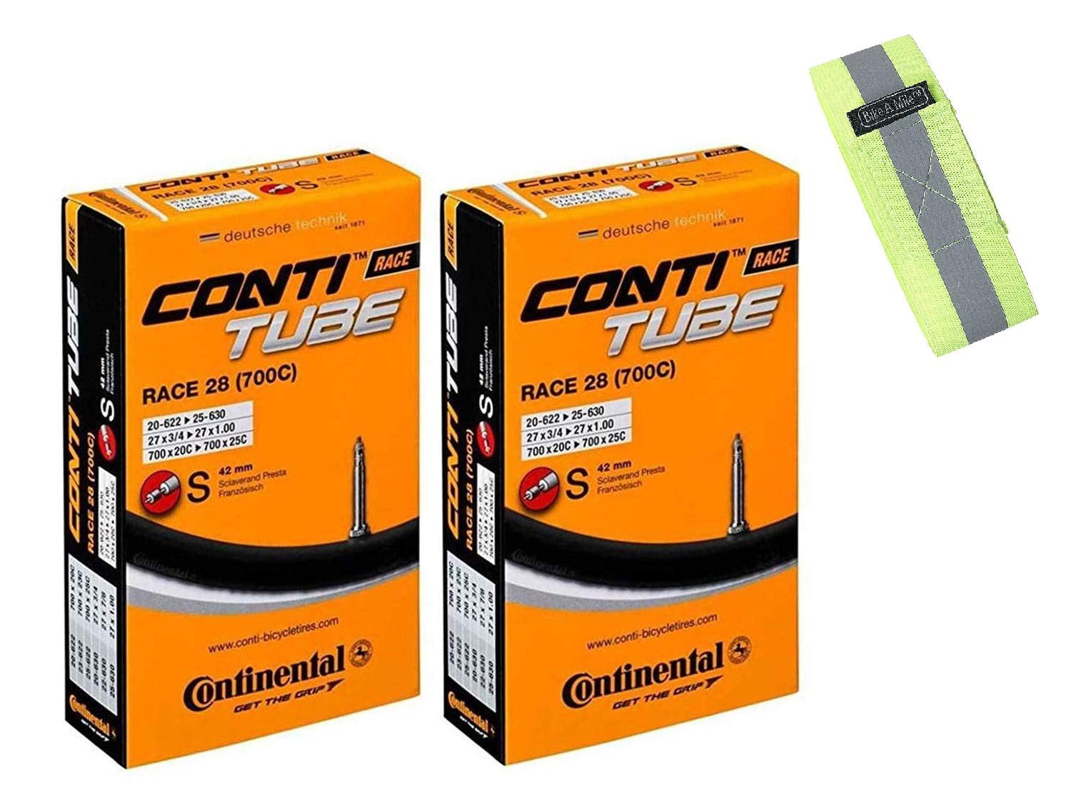 Continental 700 x 18-25mm 42mm Presta Valve Supersonic Tube 