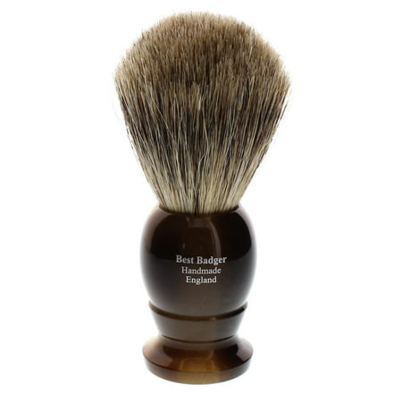 Edwin Jagger Best Badger Shaving Brush, Medium, Imitation Light (Best Quality Shaving Brush)