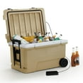 thumbnail image 1 of IceCove 60-Quart Solar Cooler - Mojave Desert Tan, 1 of 1