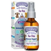 Angle View: (2 Pack) Sovereign Silver Silver Hydrosol - Pets Spray 2Oz