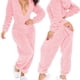 thumbnail image 4 of Pijamas de invierno para adultos para mujer, ropa de dormir de Año Nuevo, mono de manga larga con capucha, ropa de casa, mono de Sherpa peludo con capucha para orejas 2023, 4 of 4