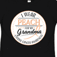 thumbnail image 4 of Inktastic I Wear Peach for My Grandma - Uterine Cancer Awareness Boys or Girls Toddler T-Shirt, 4 of 5