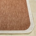 thumbnail image 3 of Livabliss Miami Beach Modern Solid Outdoor Area Rug, 9'2" x 12', Rust, 3 of 7