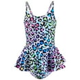 thumbnail image 2 of Gibobby Girls One Piece Swimsuits Summer UPF 50+ Quick Dry 2T 3T 4T 5T 6T Beach Bathing Suit Cross Shoulder Strap Swimwear(10-12 Years,Light Pink), 2 of 3