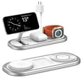 thumbnail image 1 of Cargador Inalámbrico Estación Plegable Magsafe para iPhone Apple Watch y AirPods, 1 of 8