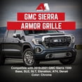 thumbnail image 2 of Pre-Owned AMERICAN MODIFIED Grille w/Emblem Base for 2019-2021 GMC Sierra 1500, 2 of 8