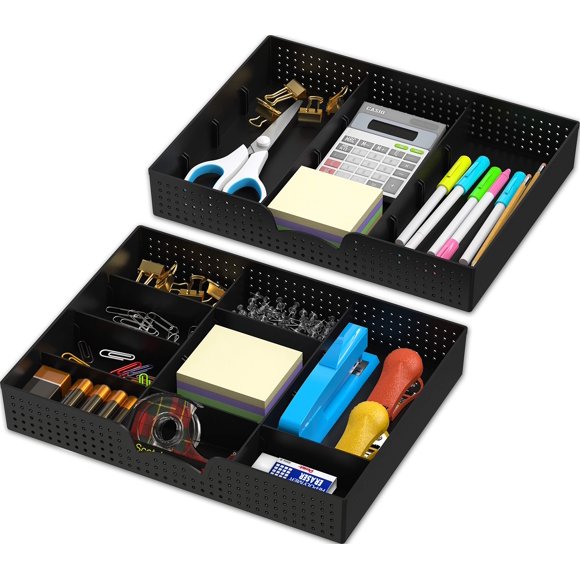 Bandeja organizadora para cajón Simple Houseware de 9 compartimentos ajustables