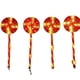 thumbnail image 4 of Lámpara solar con forma de caramelo para el suelo, luz de bastón de Navidad, luz decorativa para patio al aire libre, luz de ambiente para actividades de fiesta, 4 of 4
