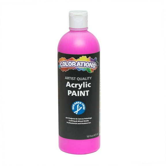 Colorations Paraben-Free Acrylic Paint - 16 oz. Magenta