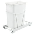thumbnail image 1 of Rev-A-Shelf Single Pull Out 35 Qt Sliding Trash Can for Kitchen Cabinet, RV-12PB, 1 of 6