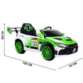 thumbnail image 4 of Montable Electrico para Niños Carro Rally con Control Remoto Sonido, Bluetooth, Luz Led, 12v-Verde, 4 of 7