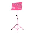 thumbnail image 1 of Yeacher Portable Metal Music Stand Detachable Musical Instruments for Piano Violin Guitar Sheet Music Pink, 1 of 8