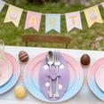 thumbnail image 5 of WEGFTDUOP Easter Festival Supplies 4PCS Easter Eggs Silverware Pocket Cutlery Pouch Festal Table Decor Cutlery Storage Bag Table Setting Supplies, 5 of 6