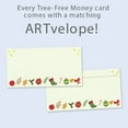 thumbnail image 3 of Tree-Free Greetings Christmas Money Holder Greeting Card 12 Pack, 3.7 x 7, Fiestas Pattern (ZP70302), 3 of 5