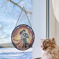 thumbnail image 5 of Couples & Romance Slow Dance Stained Glass Suncatcher Window Hanging – Personalized Window Hanging for Families, Parents & Kids, Custom Name Tree Decoration Christmas 2025, 5 of 5