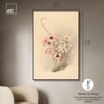 thumbnail image 4 of Velvet Throat Canvas Print Botanical Art by Art Remedy, Black Frame, 36 x 54, 4 of 6