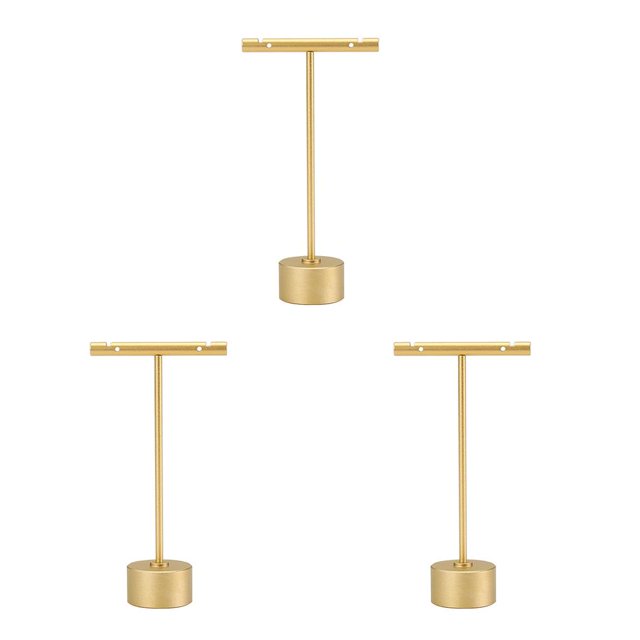 Qarigey Gold Jewelry Display Earrings Stand for Bracelet 8x4x10.5cm Type1