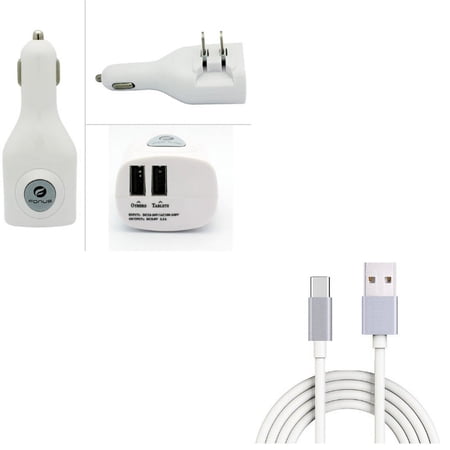2-Port USB Car Home Charger w Type-C 6ft USB Cable for Google Pixel 6/Pro - 2-in-1 Power Adapter  Charger Cord Power Wire L2A Compatible With Google Pixel 6/Pro price history on PriceWatchPro
