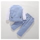 thumbnail image 2 of Traje formal para bebés y niños, traje de esmoquin para boda de caballero, 2 of 5