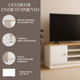 thumbnail image 2 of Mueble para televisión Pido Todo blanco MPT01WH-B2 140x29x54 cm, 2 of 7