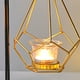 thumbnail image 5 of Portavelas de Metal, farol romántico decorativo moderno, marco para sala de estar, Hotel, restaurante, 5 of 5
