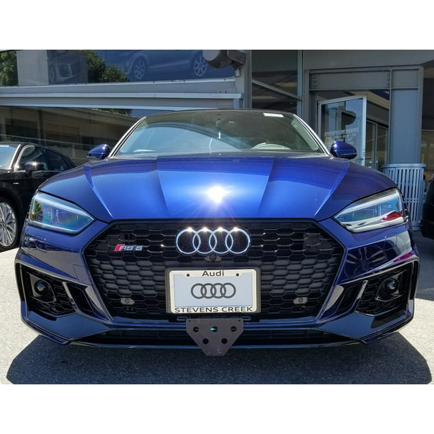 2017 2018 Audi RS5 Quick Release Front License Plate Bracket