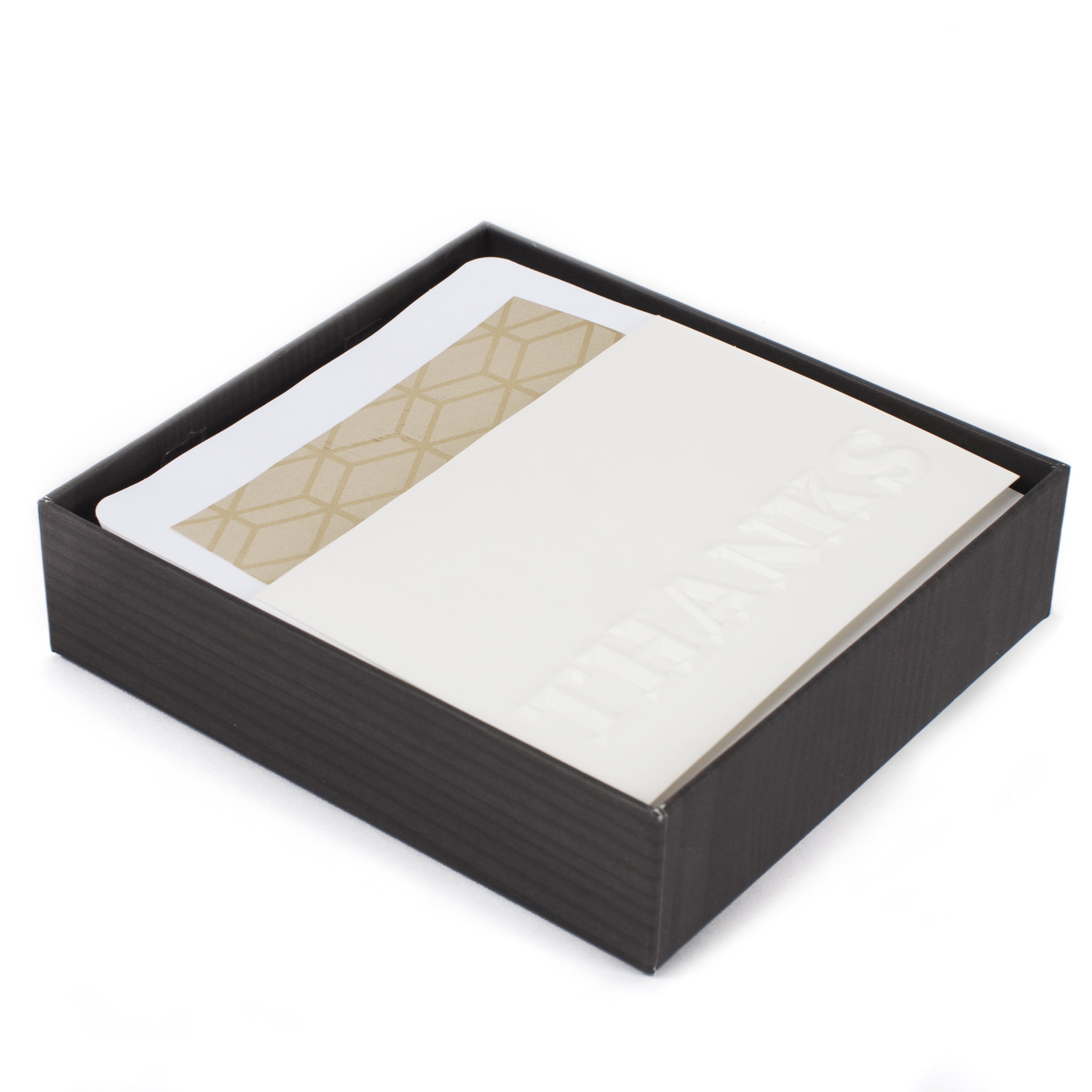 Hallmark Signature Thank You Notes (Embossed Thanks, 8 Cards and Envelopes)