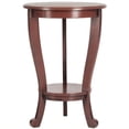 thumbnail image 1 of Safavieh Mary Pin Pédastal Table d'Appoint en Rouge, 1 of 1