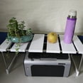 thumbnail image 4 of LEEYNEER Telescopic Storage Rack Shelf Countertop Oven Stand Metal Microwave Expandable Holder under Sink Drawer Organizer, 4 of 6