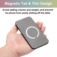 thumbnail image 4 of 3Pcs Magnetic Adapter Ring, C-Shape Wireless Charger Conversion Kit, White, 4 of 7