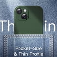 thumbnail image 5 of JETech Ultra Slim (0.35mm Thin) Case for iPhone 14 6.1-Inch, Camera Lens Cover Full Protection, Lightweight Matte Finish PP Hard Minimalist Case, Support Wireless Charging (Midnight Green), 5 of 6