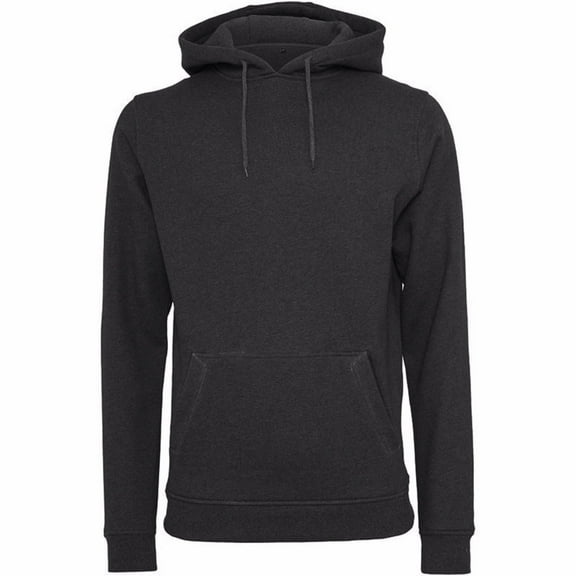Build Your Brand Mens Heavy Pullover Hoodie