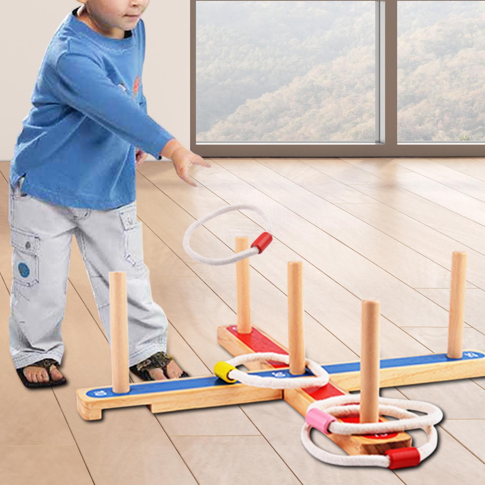 Wswqop Rings Hook Tossing Activity Fun Adults Family Carnival Games Education Toys Yard