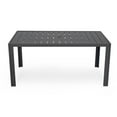 thumbnail image 5 of LeisureMod Chelsea Aluminum Outdoor 63" Dining Table, 5 of 17