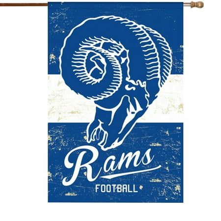 Los Angeles Lakers Car Flag - Los Angeles Rams 28