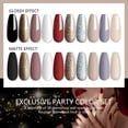 thumbnail image 3 of Saviland 17PCS Dip Powder Nail Kit with Everything - 10 Colors Dipping Nail Powder Kit with Base and Top Coat Activator Dip Powder Liquids Set, 3 of 7