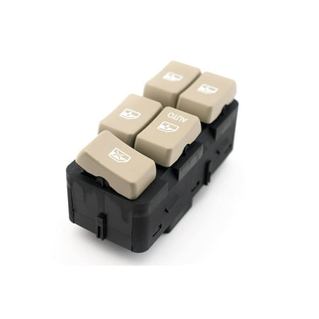 Buick Rendezvous 06 2006 Car (Master Power Window Switch - Driver Side Door - For Buick Rendezvous 2002, 2003, 2004, 2005, 2006, 2007 - Window Switch - Replaces #)