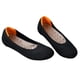 thumbnail image 1 of Zapatos planos de ballet de punto cómodos zapatos de oficina zapatos para caminar para mujeres, 1 of 9