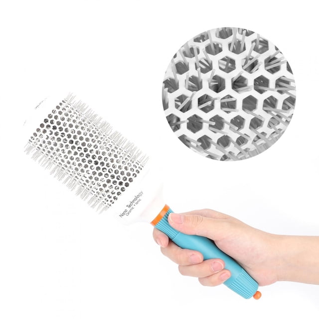 Peine para el cabello, peine de rodillo de tubo de aluminio, peine de peluquería, peine para peinado diseñado para el futuro