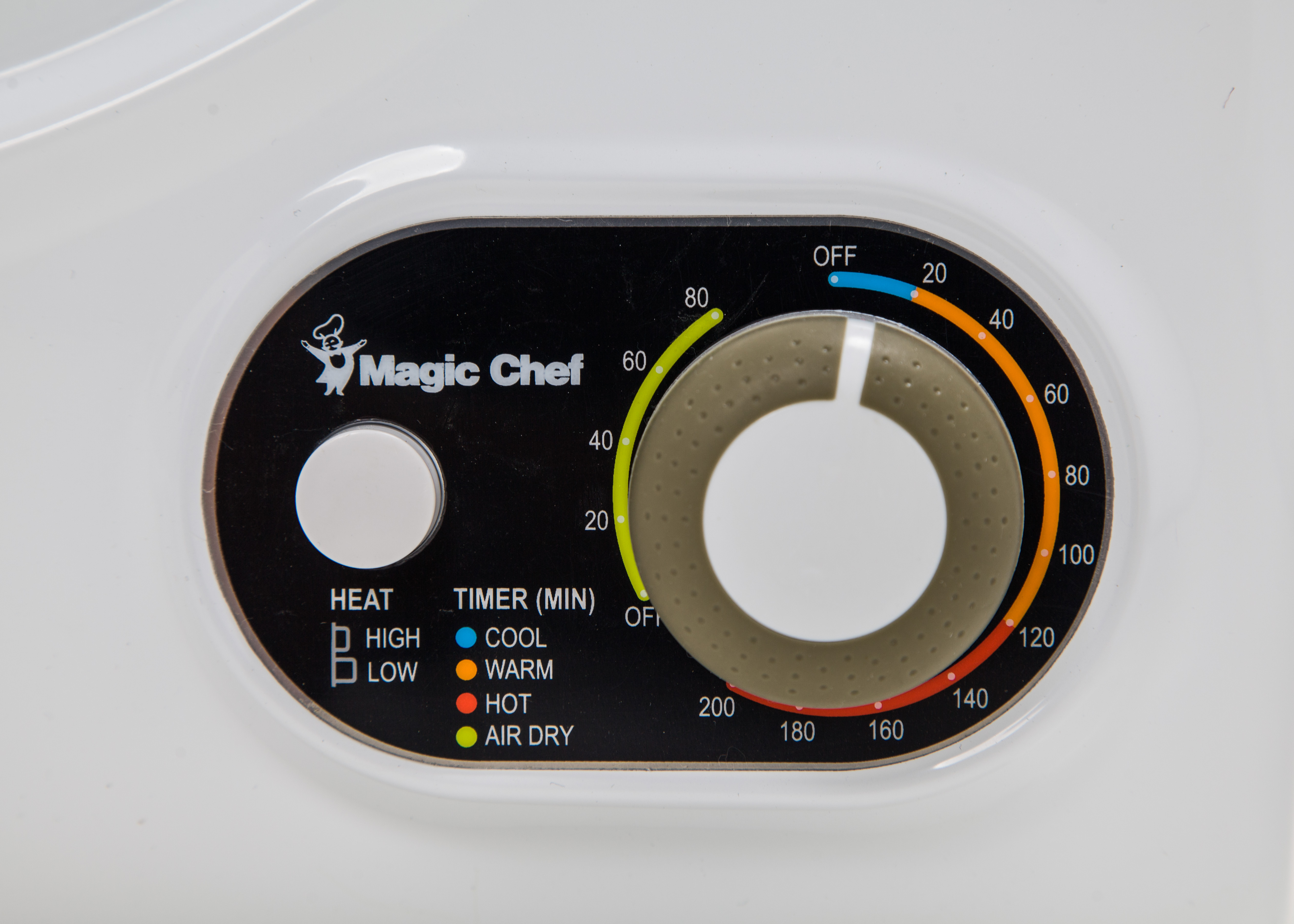 Magic Chef 1.5 Cu. ft. Compact Electric Dryer, White, 19.5 in L x 23.8 in H x 16.1 in D - image 3 of 5