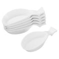 thumbnail image 1 of Unique Bargains Ink Dish Plate for Chinese Calligraphy, 20 Pcs Plastic Ink Holder, White, 1 of 5