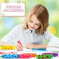 thumbnail image 5 of Topboutique18 Pcs Cute Highlighters,Mini Highlighters,Glitter Highlighter,Candy Shape Pastel Highlighter,Chisel Head Marker Highlighters for Writing/Drawing/Coloring,Birthday Christmas Gifts,6 Colors, 5 of 8