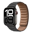 thumbnail image 2 of Correa de cuero para Apple watch band 46mm 45mm 41mm 40mm 49mm 42mm 38mm 45 44mm pulsera iWatch serie 10 34 6 SE 78 ultra, 2 of 5