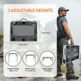 thumbnail image 3 of Tiagowell Lightweight Folding Grill Table with Mesh Desktop, Sliver, 3 of 6
