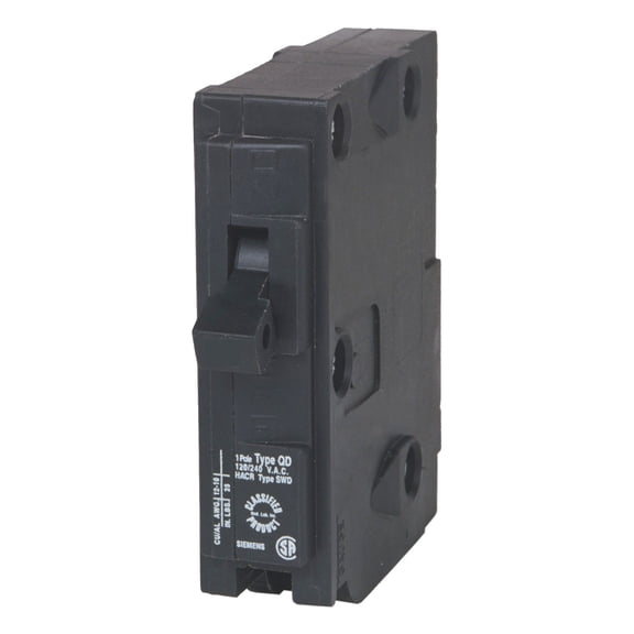 Siemens D120 D120 20 Amps Single Pole Circuit Breaker
