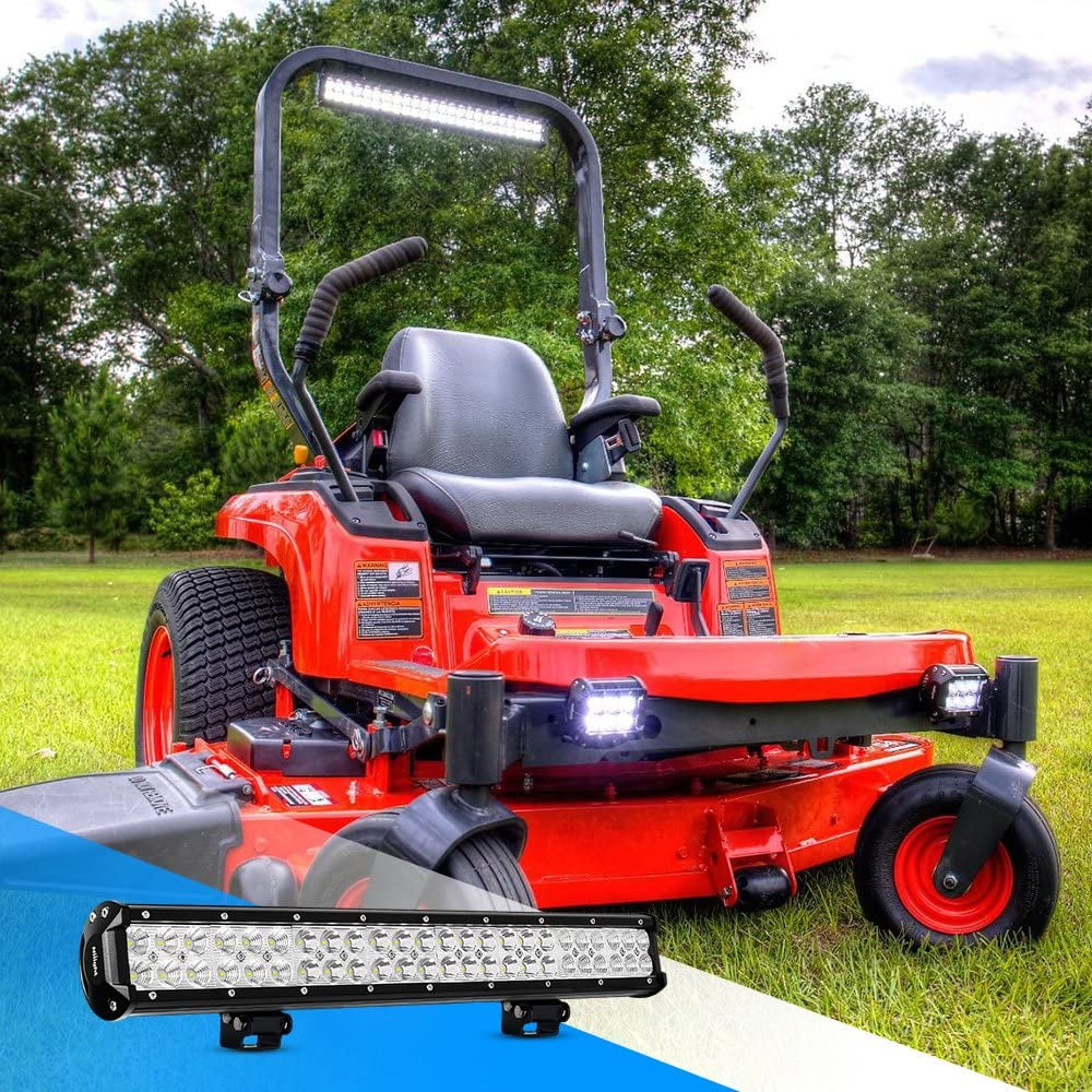 Nilight LED Light Bar 20 Inch 126w Spot Flood Combo Led Bar Off Road Lights 4wd 4x4 Utv Sand Rail Atv Suv Motorcycle Trailer Train Mining Truck