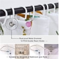 thumbnail image 6 of Yellow Lemon Shower Curtain Fruit Shower Curtain Green Leaf Shower Curtain Floral Plant Shower Curtain Polyester 72x72 Inch, 6 of 6