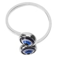 thumbnail image 4 of Anillo de dedo del ojo malvado anillo de banda abierta anillo gótico joyería vintage para mujeres chicas, 4 of 5