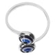 thumbnail image 4 of Anillo de dedo del ojo malvado anillo de banda abierta anillo gótico joyería vintage para mujeres chicas, 4 of 5